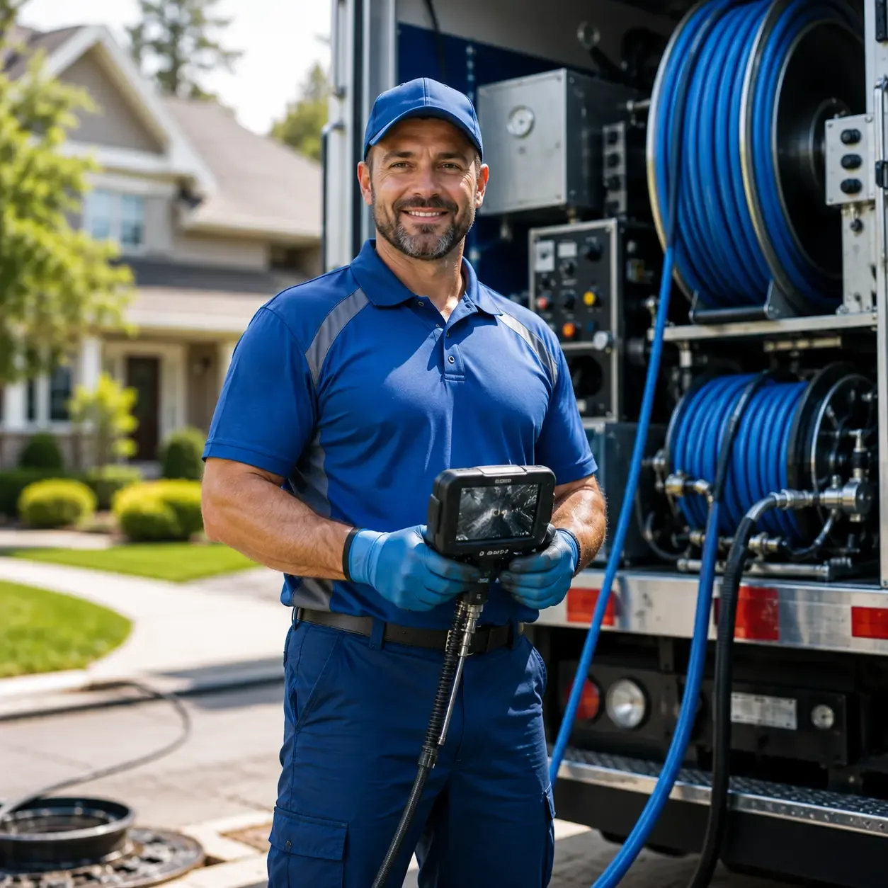 Local outdoor drain cleaning specialists in Olancha, CA
